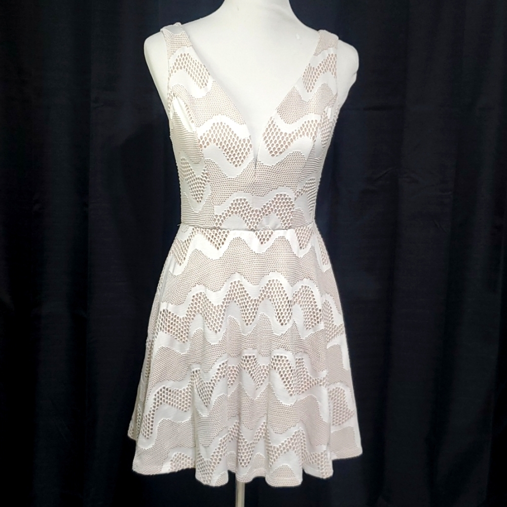 Bailey Blue flare skirt tank dress